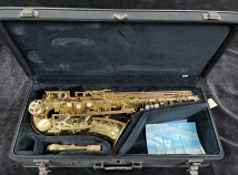 PRISTINE Gold Lacquer Yamaha YAS-62 II Pro Alto Sax - Serial # 252102